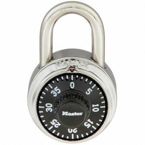 1D573 Master Center Dial Combination Padlock 3/4" Shackle Height